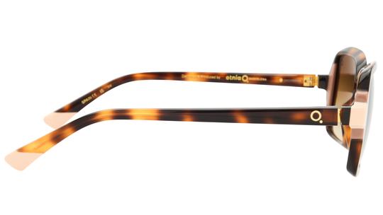 Lunettes de soleil Etnia Barcelona Femme Écaille Rectangle ALMEDA Droite