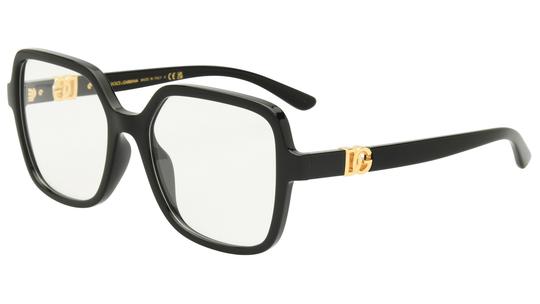 Lunettes de vue  Femme Noir Carré dg5105u Trois-Quart