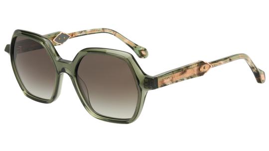 Lunettes de soleil ba&sh Femme Transparent Rectangle LIZBET Trois-Quart