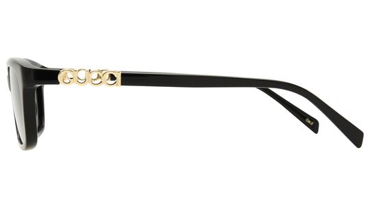 Lunettes de soleil Gucci Femme Noir Rectangle Gg2208S Gauche