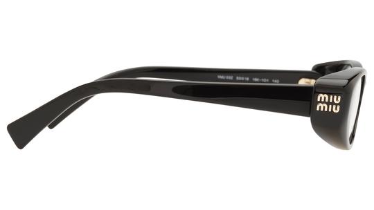 Lunettes de vue Miu Miu Femme Noir Ovale Mu Droite