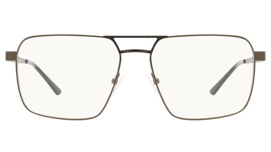 Lunettes de vue Krys Origine Homme Gris Aviateur Ess2503 Face