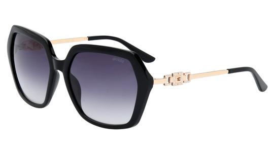 Lunettes de soleil Guess Femme Noir Carré Gu00267 Trois-Quart