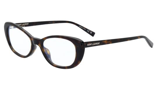 Lunettes de vue Saint Laurent Femme Écaille Papillon Sl822Opt Trois-Quart