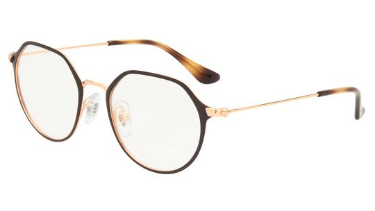 Lunettes de vue Ray-Ban Enfant Marron Ronde Ry1058 Trois-Quart