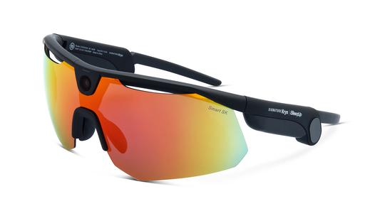Lunettes de soleil Smart Signature Krys Mixte Noir Sport Cgq542A0Sk Droite