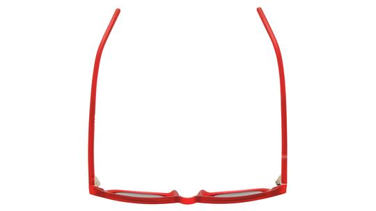Lunettes de soleil Alternance Enfant Rouge Carré alt23211 Dessus