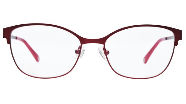 Lunettes De Vue Femme Prodesign Denmark – Monture Rouge Bordeaux & Or, Style Rétro Chic