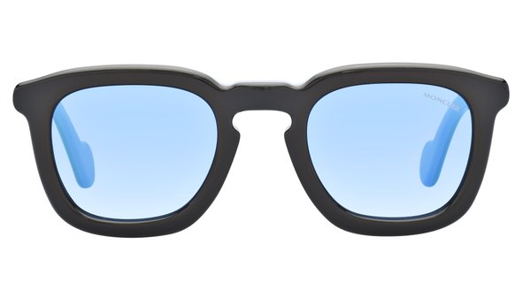 Lunettes De Soleil Créateur Myriad Eyewear ME00516 - Or Noir, Sans Monture, Lentilles Brunes Gradient, Luxe Autrichien